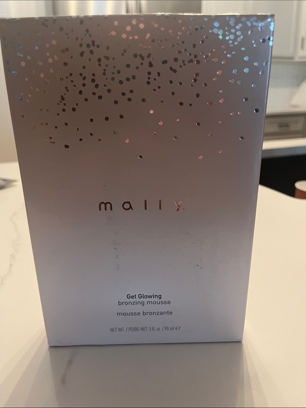 Mally Beauty Get Glowing Bronzing Mousse - Rose Gold Packaging